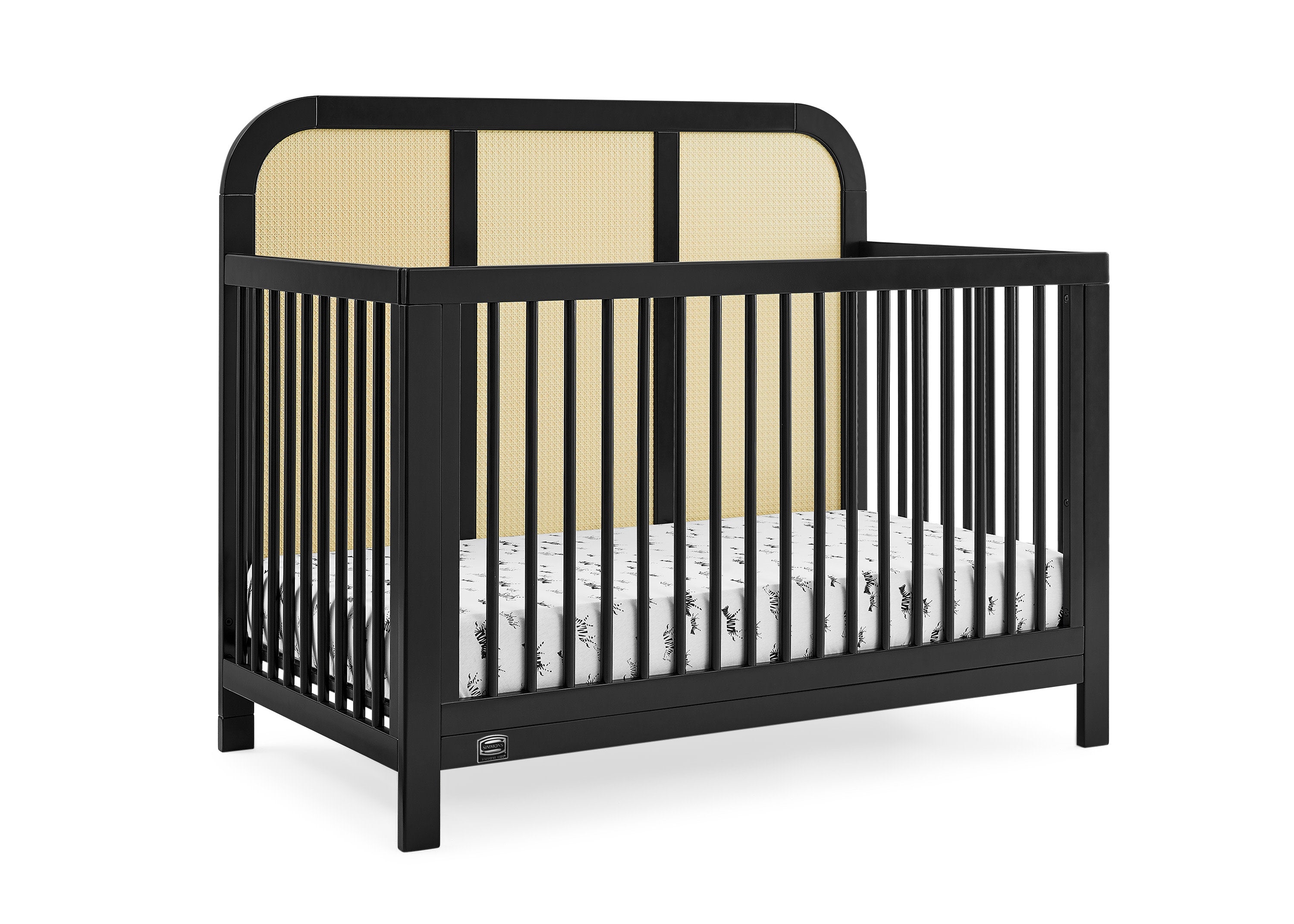 Theo 6-in-1 Convertible Baby Crib - Toddler Bed, Daybed & Full Size Bed | Nursery Furniture for Boys & Girls | Perfect for Newborns to Teens