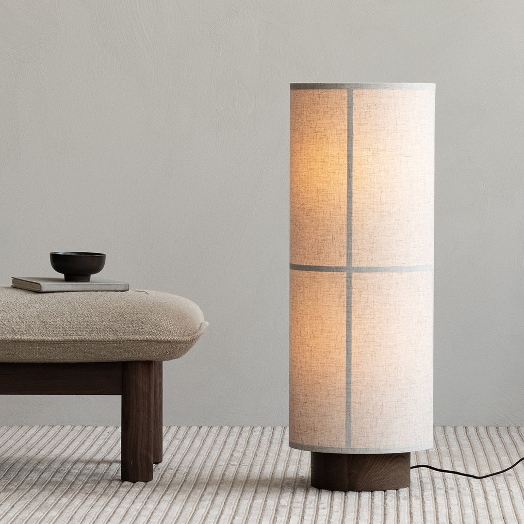 Hashira Floor Lamp - Modern LED Standing Light for Living Room, Bedroom & Office - Adjustable Brightness & Warm White Light - Perfect for Reading, Relaxing & Decor