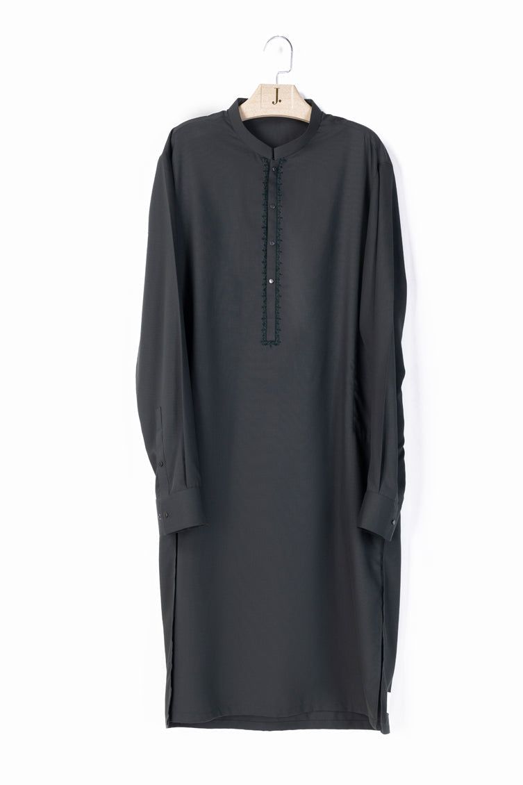 Stylish Blended Forest Green Shalwar Kameez by J. Junaid Jamshed - Premium Pakistani Traditional Outfit for Weddings & Special Occasions