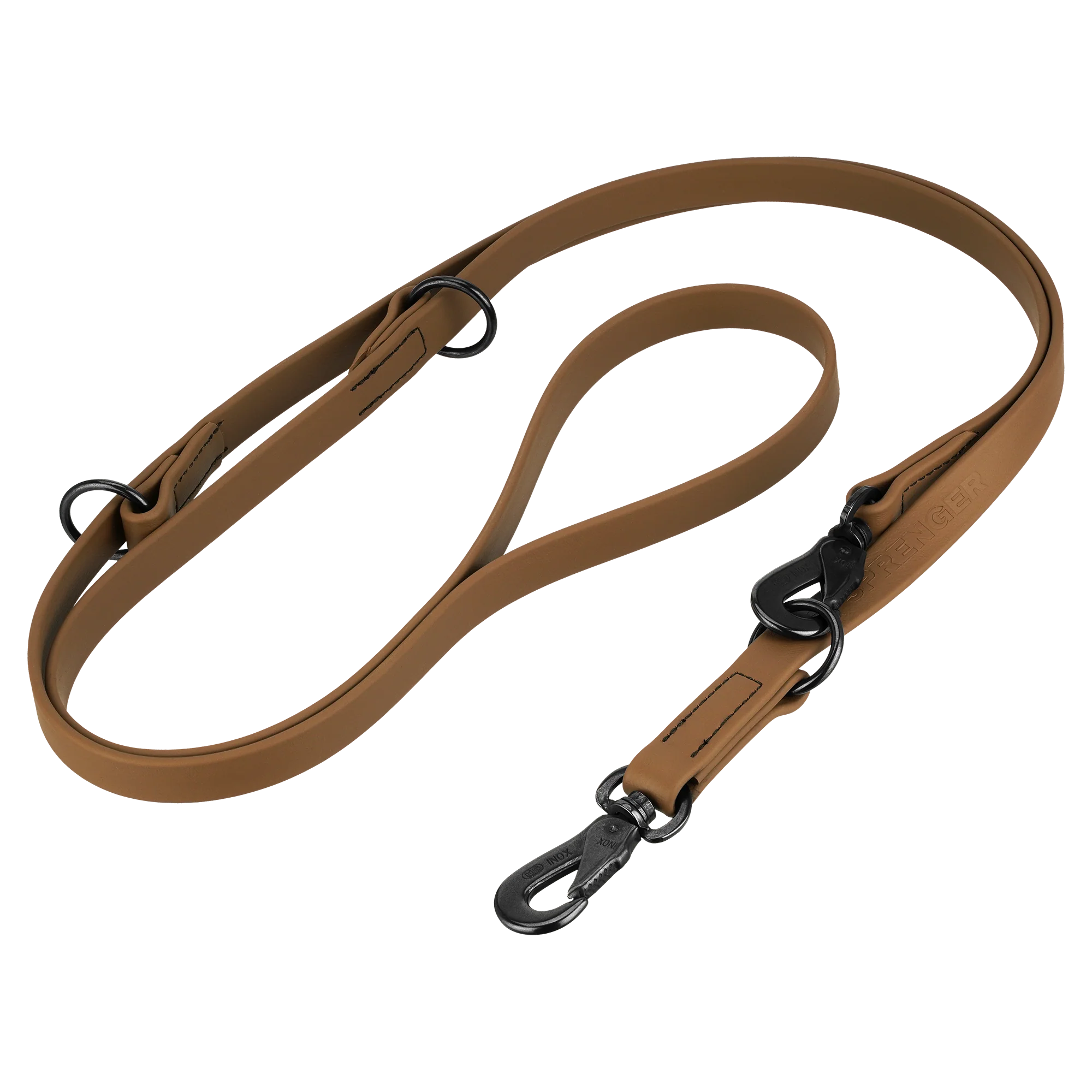 Herm Sprenger Biothane Adjustable Multi-Function Dog Leash 91 Inches - Durable Training Lead for Walking, Running & Outdoor Adventures