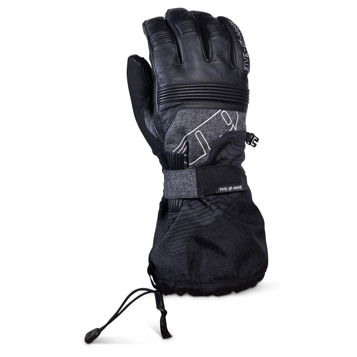 509 Range Snow Gloves with 3M Thinsulate Insulation - Black Ops X-Small - Winter Sports Gloves for Skiing, Snowboarding & Outdoor Activities