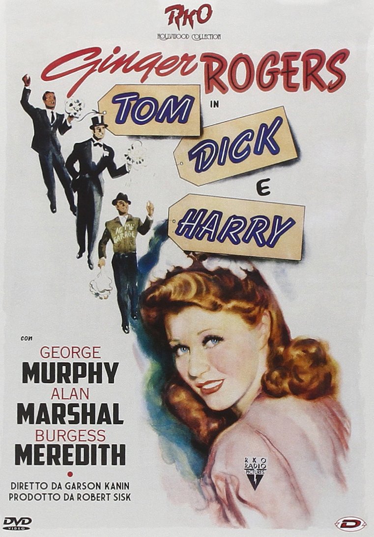 Tom, Dick and Harry DVD - Classic Comedy Movie for Home Entertainment & Movie Nights