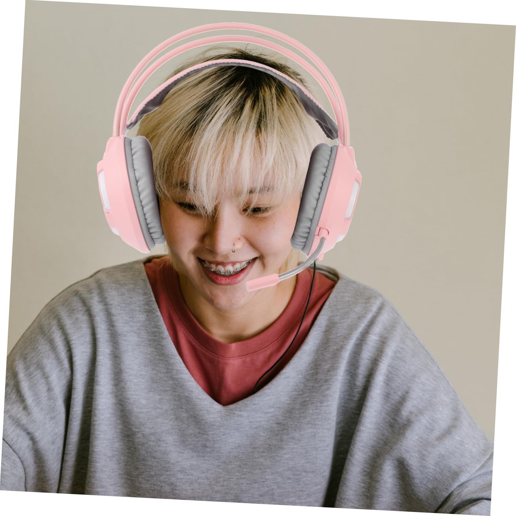 DOITOOL 3-Piece Professional Gaming Headset with Noise Cancelling Microphone - Durable Computer Headphones for Streaming, Esports & Online Meetings