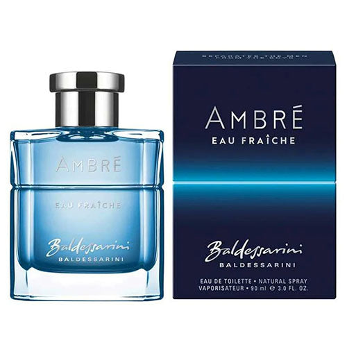 Baldessarini Ambre Fresh 90ml Eau de Toilette for Men - Amber & Citrus Cologne Spray - Perfect for Daytime Wear, Office & Special Occasions