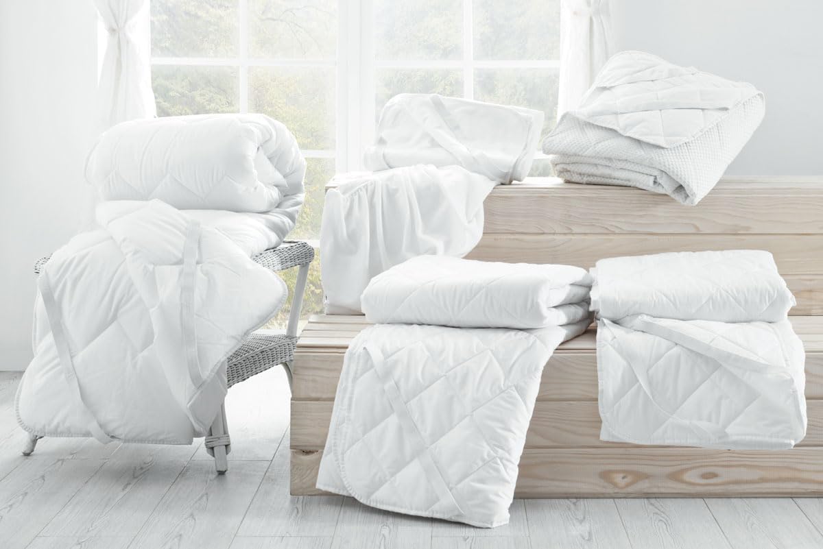 YATAS BEDDING Microfit Waterproof Mattress Protector - Vinyl Free, Noiseless, Soft & Durable Twin XL Mattress Cover (39