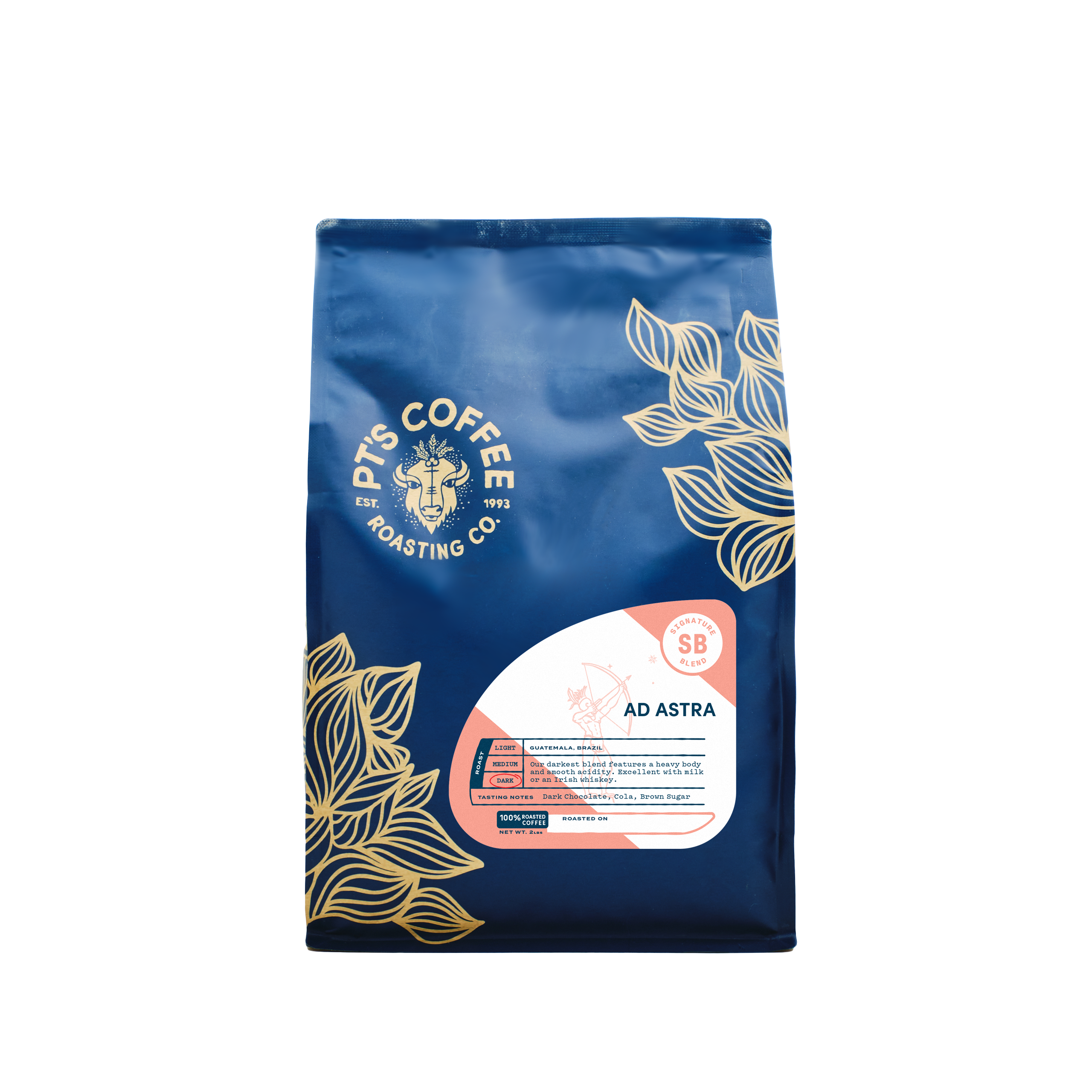 Ad Astra Signature Blend Coffee - Premium Gourmet Whole Bean Coffee for Home Brewing, Perfect for Espresso, French Press & Drip Coffee Makers - Rich & Smooth Flavor for Morning Brew or Afternoon Pick-Me-Up