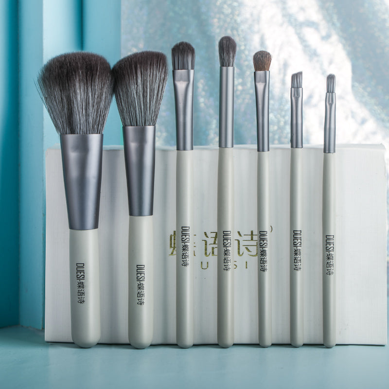 Premium Makeup Brush Set - 12 Pcs Professional Cosmetic Brushes for Foundation, Blush, Eyeshadow & More - Perfect for Home & Professional Makeup Artists