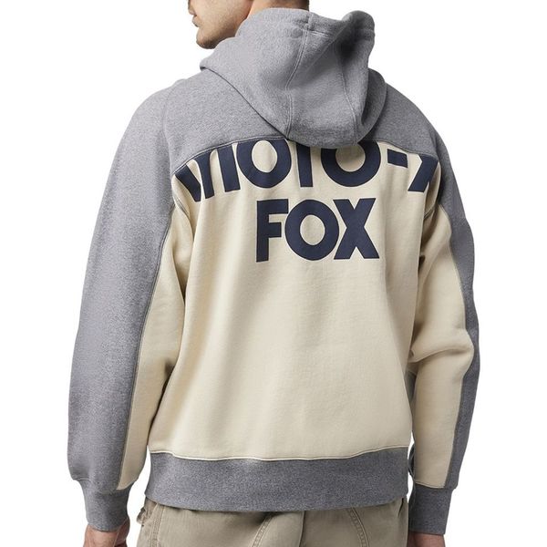 Men's Fox Moto X Oversized Hoodie - Comfortable Pullover Sweatshirt for Motorcycle Riding, Streetwear & Casual Wear