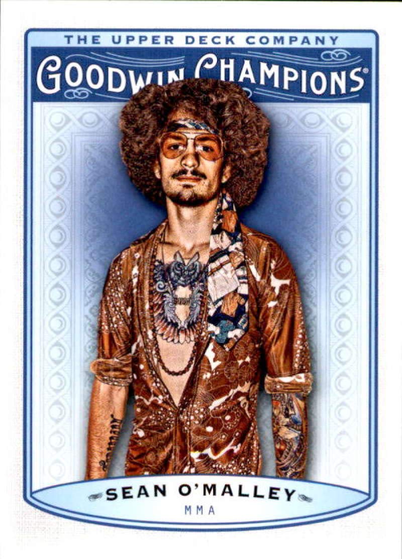 2019 Upper Deck Goodwin Champions #43 Sean O'Malley MMA Rookie Trading Card - Perfect for Collectors, Sports Memorabilia Enthusiasts & UFC Fans Display