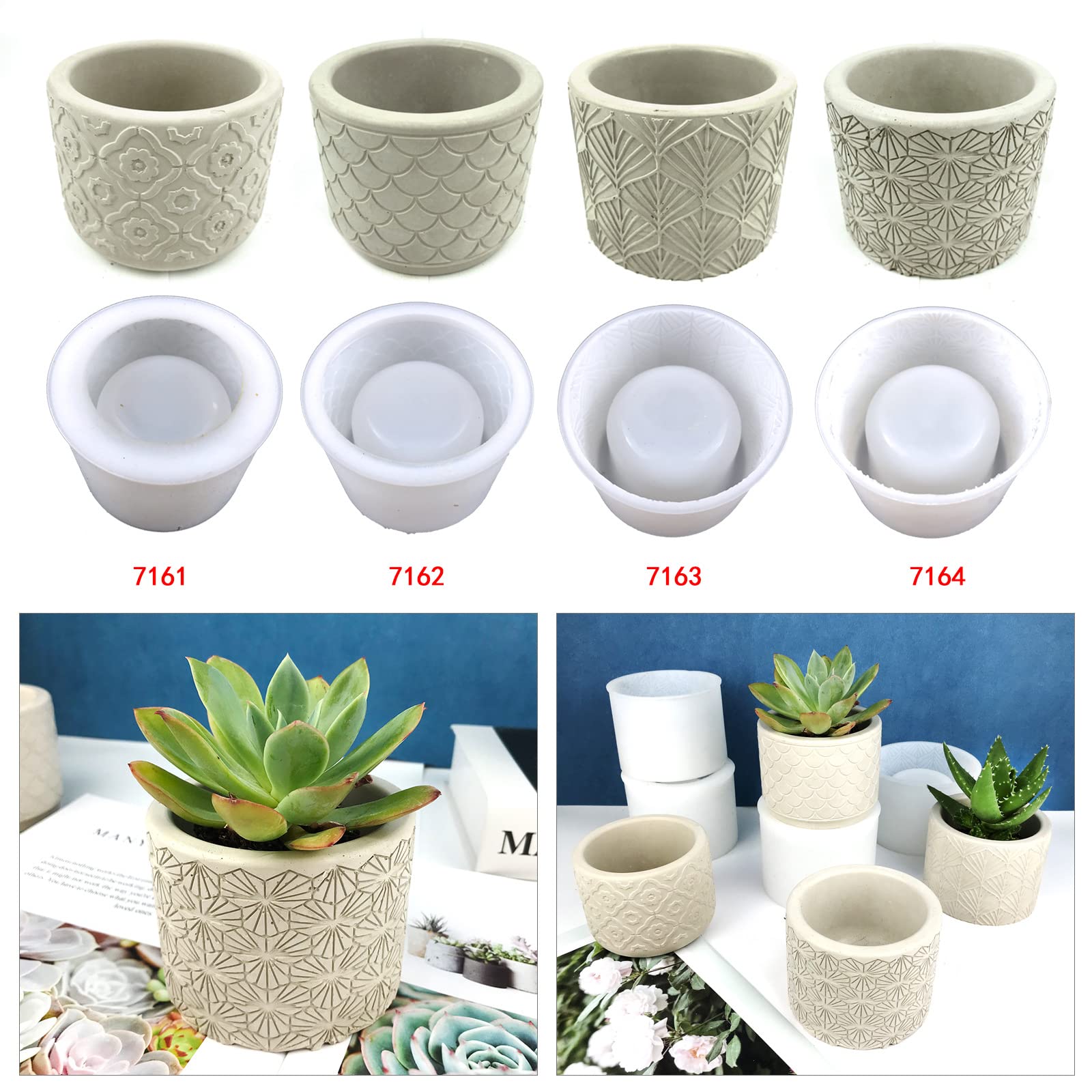 DIY Resin Cylinder Silicone Mold 4.25