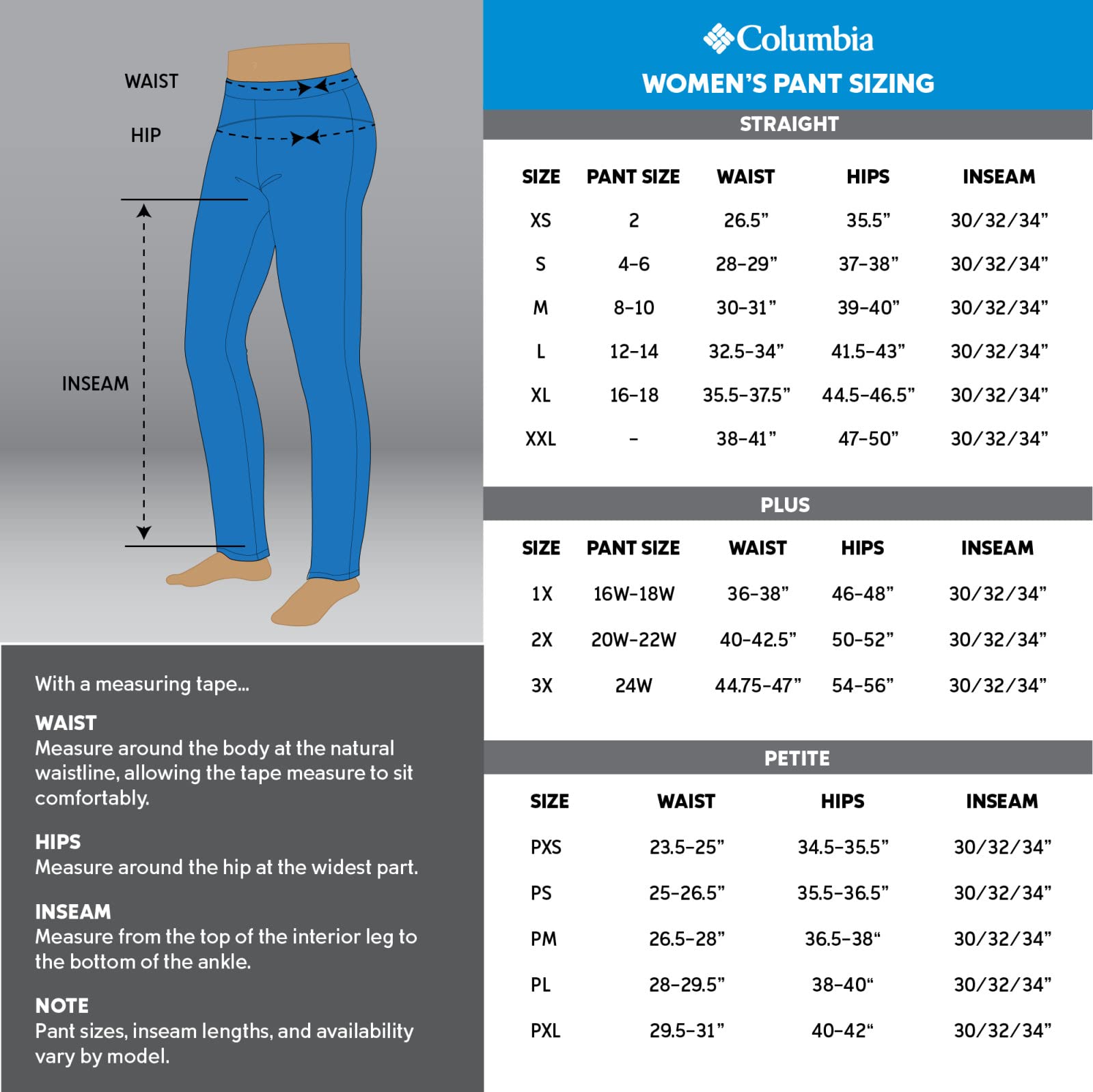 Columbia Women's Bugaboo Omni-Heat Snow Pants - Waterproof Insulated Winter Ski Pants for Cold Weather & Outdoor Activities