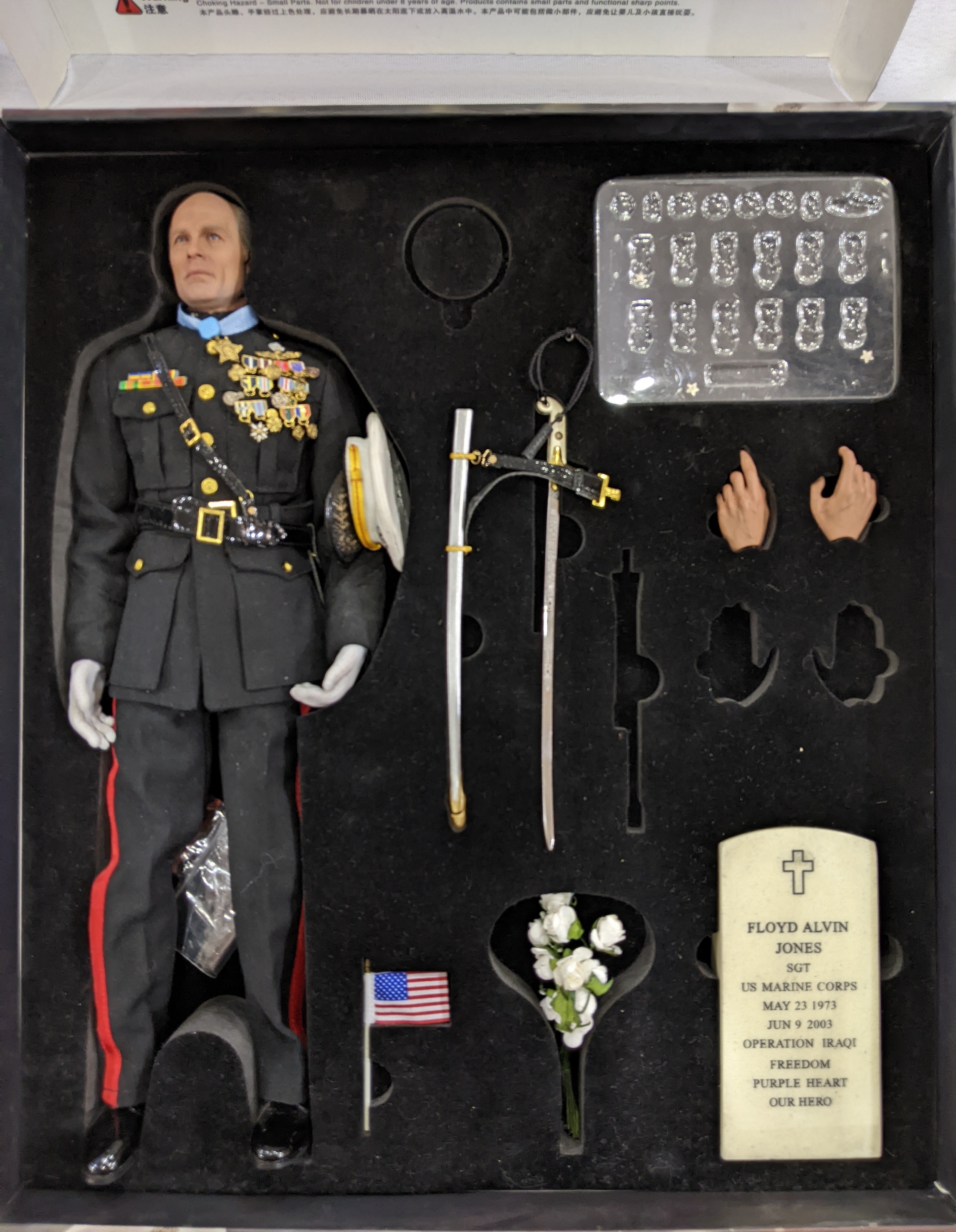 1/6 DID Corp Brigadier General Frank USMC Force Recon A80092 Sixth Scale Military Action Figure - Collectible Open Box - Perfect for Display & Military Model Enthusiasts