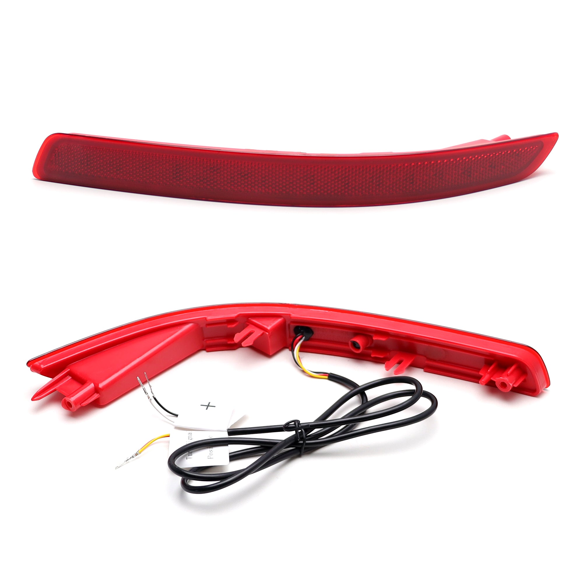 19-20 Kia Optima K5 Full LED Bumper Reflector Brake Light with Sequential Turn Signal - Upgrade for Enhanced Safety & Style (Perfect for Night Driving & Custom Car Mods)