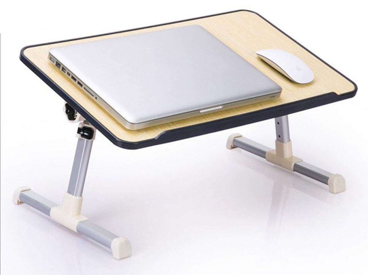 Adjustable Folding Laptop Stand for Bed & Sofa - Portable Laptop Desk with 60CM Height, Black | Perfect for Home Office, Reading, Painting & Breakfast in Bed