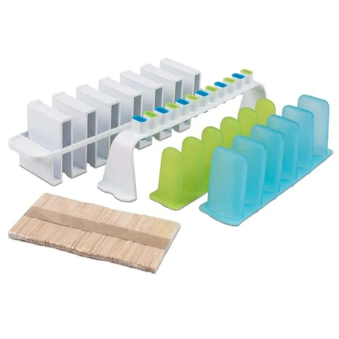L'Italiano Pop and Insert Mold Kit - 6 Shapes for DIY Chocolate, Candy & Soap Making | Perfect for Home Baking and Craft Projects