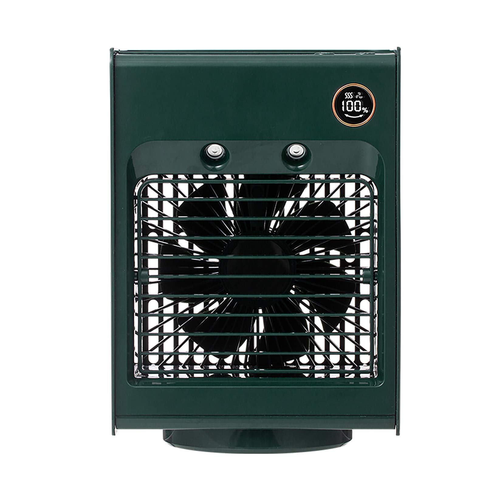 Comigeewa HDYEGX Mini Portable Air Conditioner - USB Rechargeable, 3 Speed Settings, Ultra Quiet, 360° Oscillating Cooling Fan for Home, Office & Travel - Perfect for Desk, Bedroom & Outdoor Use