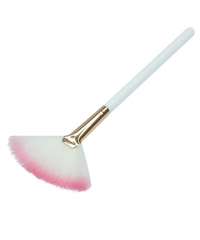 2Pcs Multicolor Makeup Brushes Set - Soft Nylon Bristles & Aluminum Handle for Foundation, Blush, Powder | Perfect for Professional Makeup Artists & Home Beauty Routines