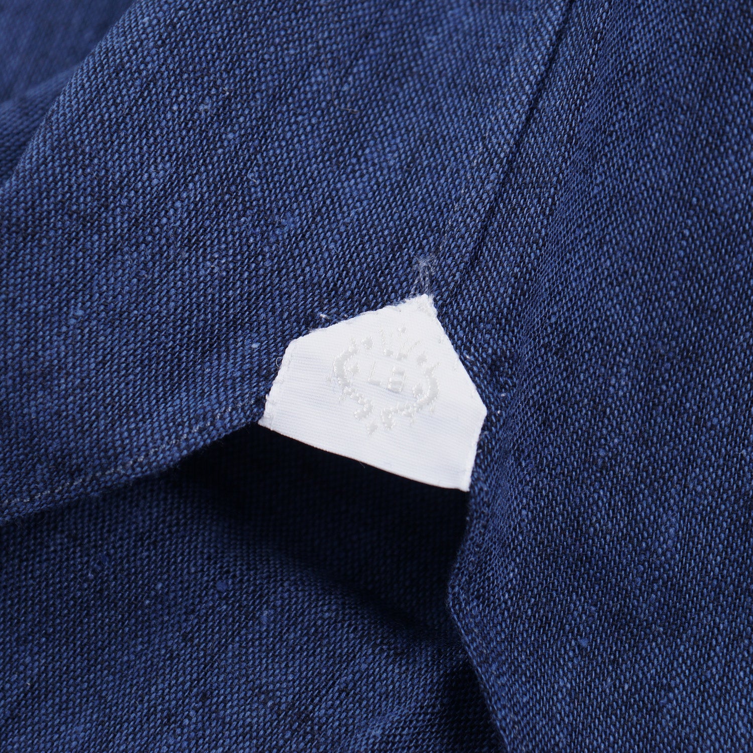 Luigi Borrelli Men's Premium Linen & Cotton Dress Shirt - Slim Fit Formal Business Shirt for Office, Wedding & Special Occasions