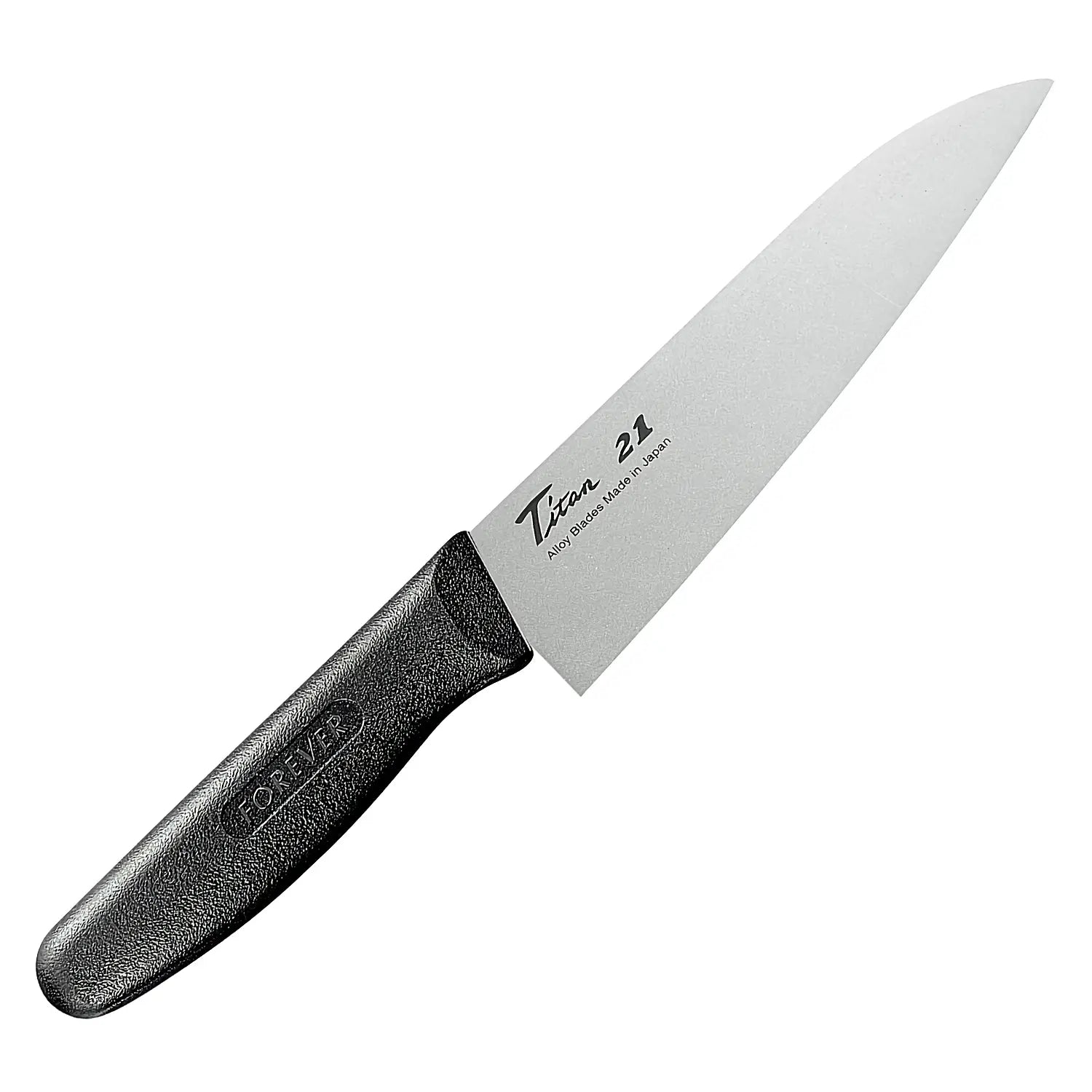 Premium Titanium Hybrid Santoku Knife - 7 Inch Japanese Kitchen Knife for Slicing, Dicing & Chopping - Perfect for Home Chefs & Professional Cooking