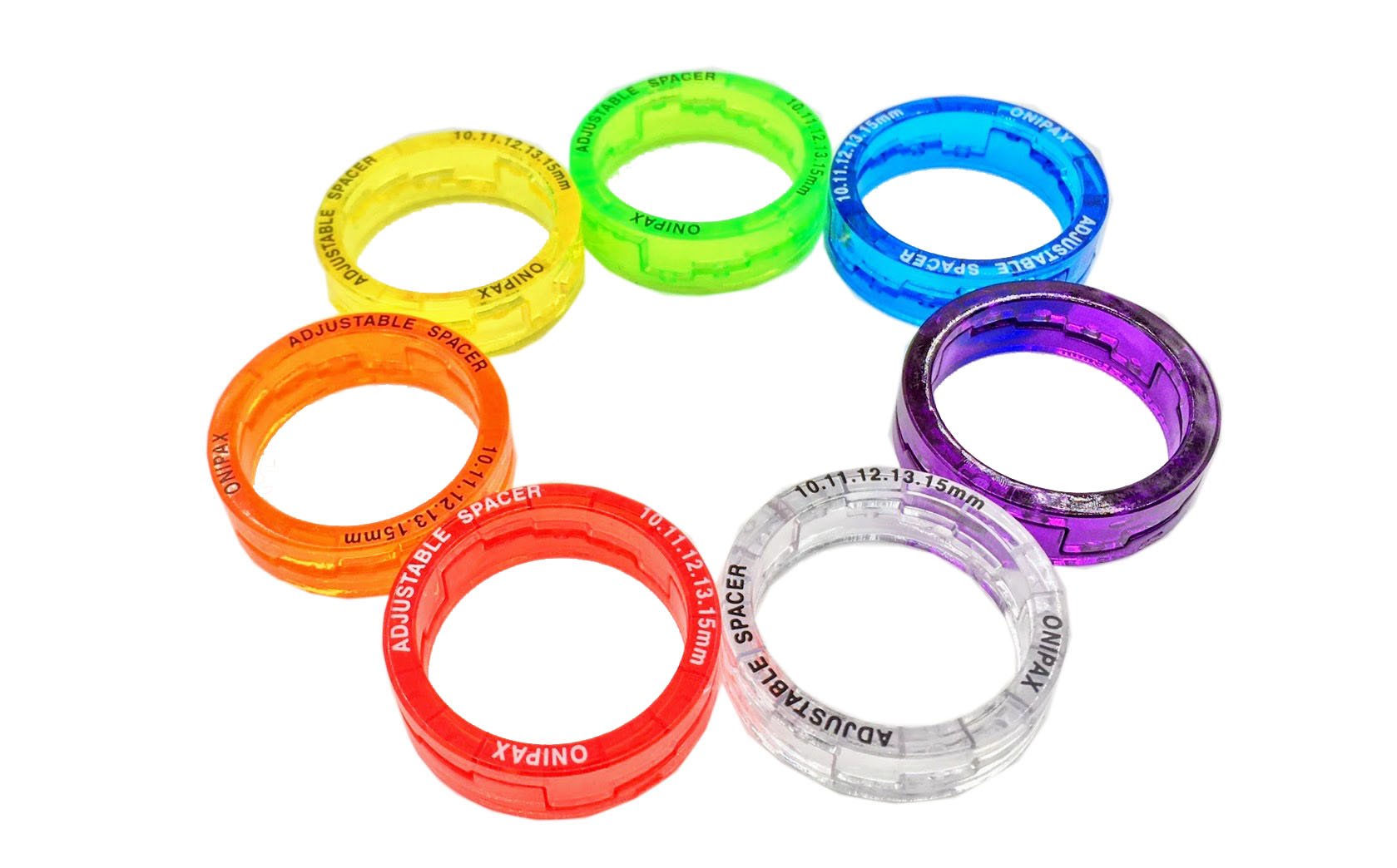 ONIPAX Adjustable Headset Spacers 1 1/8