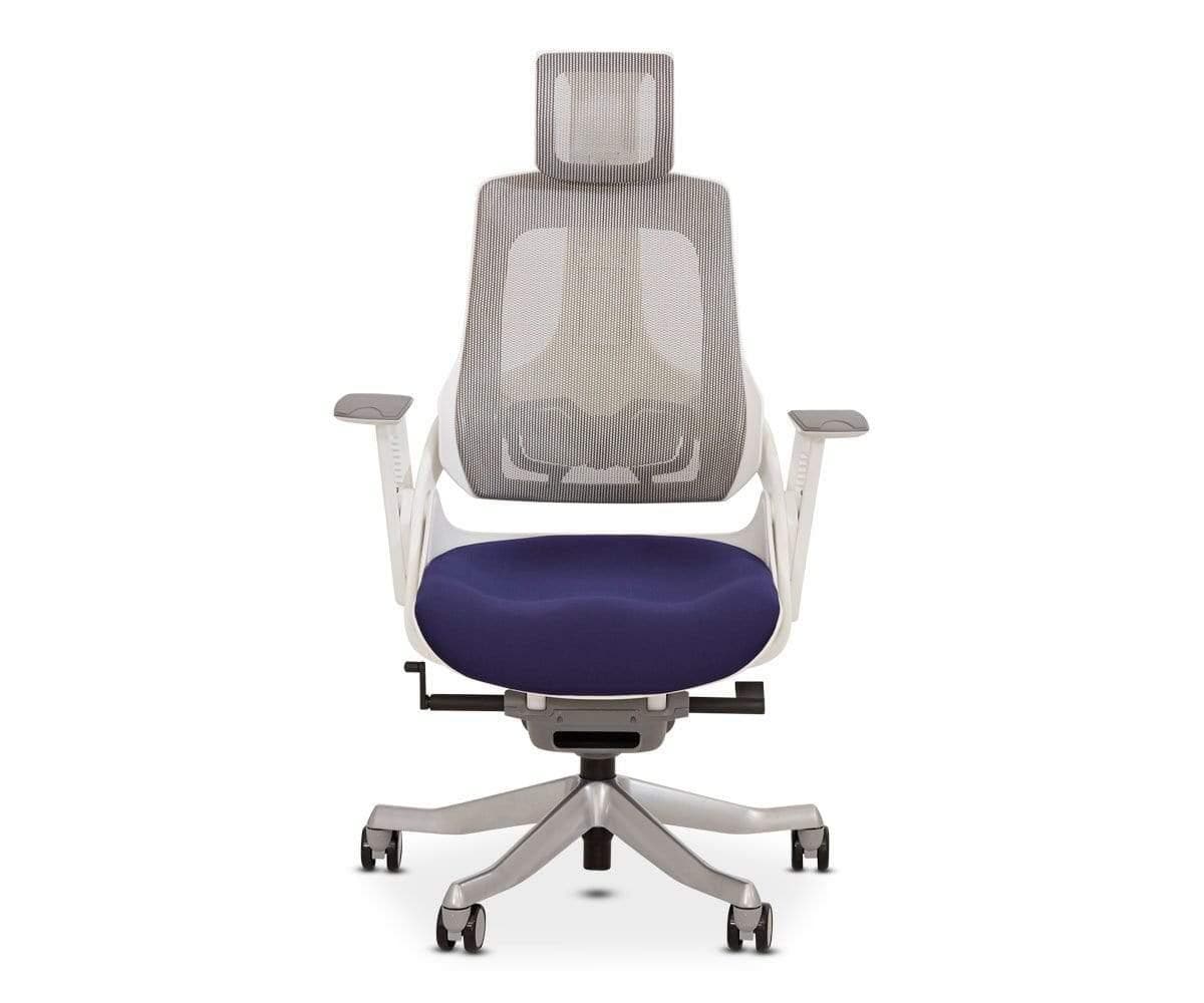 Ergonomic Wau Desk Chair - Adjustable Office Chair with Lumbar Support for Home & Work - Perfect for Long Hours Sitting, Gaming & Studying