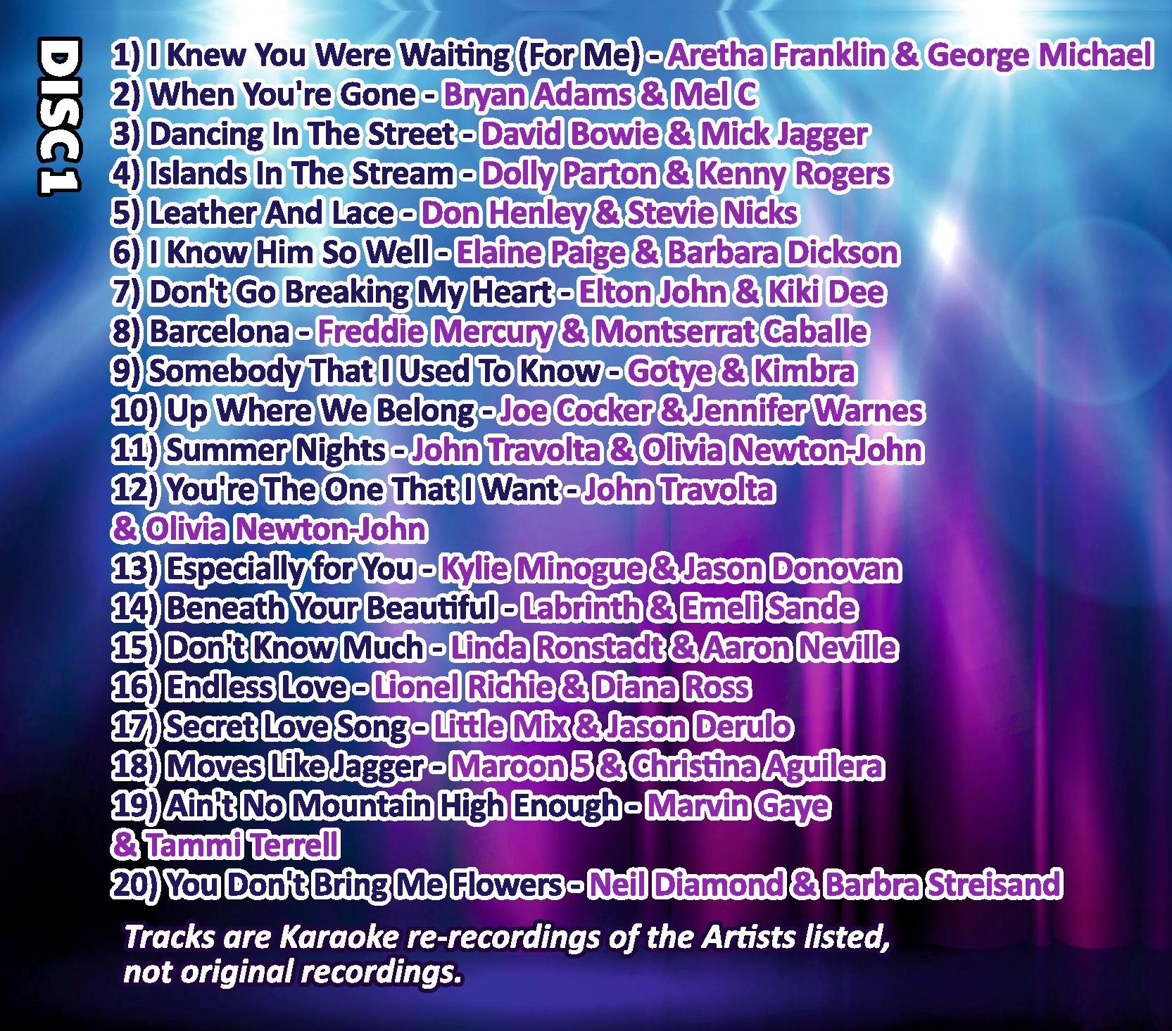 Mr Entertainer Big Karaoke Hits of Duets - Best Duet Singing Songs for Parties & Family Gatherings | Fun Karaoke Night with Friends