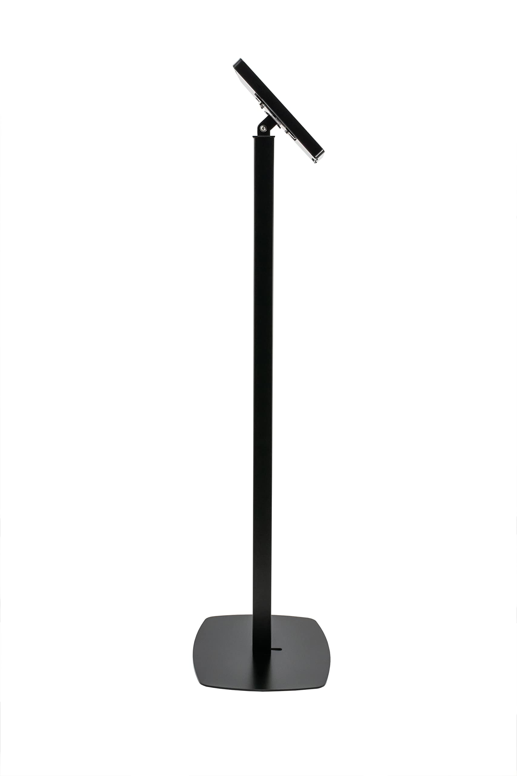 360° Adjustable Thin Floor Stand Kiosk for iPad 11 (A16), Pro 11-inch M4, Air 11-inch M3, 10th Gen & Galaxy Tab - Secure Tablet Holder with Charging Port & Lock - Perfect for Retail Stores, Exhibitions & Interactive Displays