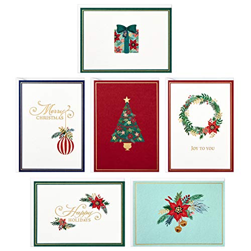 Classic Holiday Icons Blank Note Assortment
