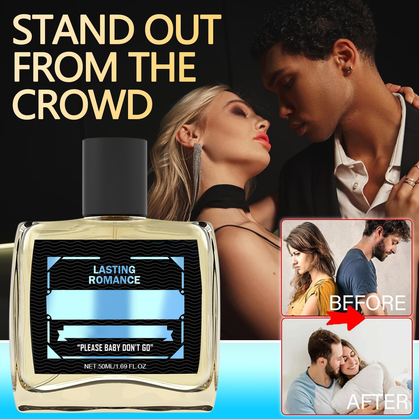 Her Loss Cologne for Men - Premium Pheromone Perfume with Long-Lasting Fragrance (1.71 FL Oz) - Perfect for Date Nights, Special Occasions & Everyday Confidence Boost