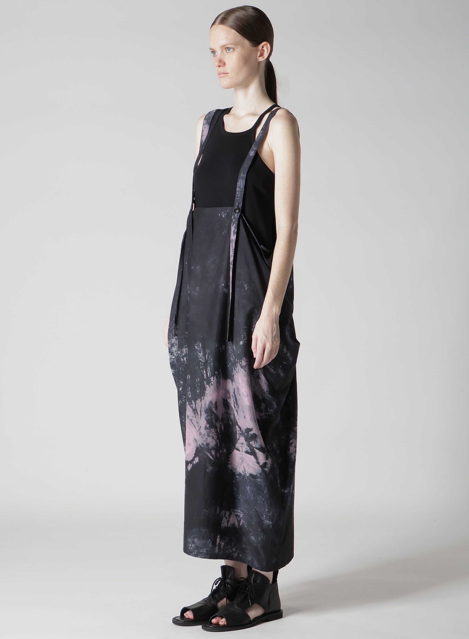 CU/C Twill Threne Dye Left Shoulder Strap Dress - Elegant Summer Party & Cocktail Wear for Women