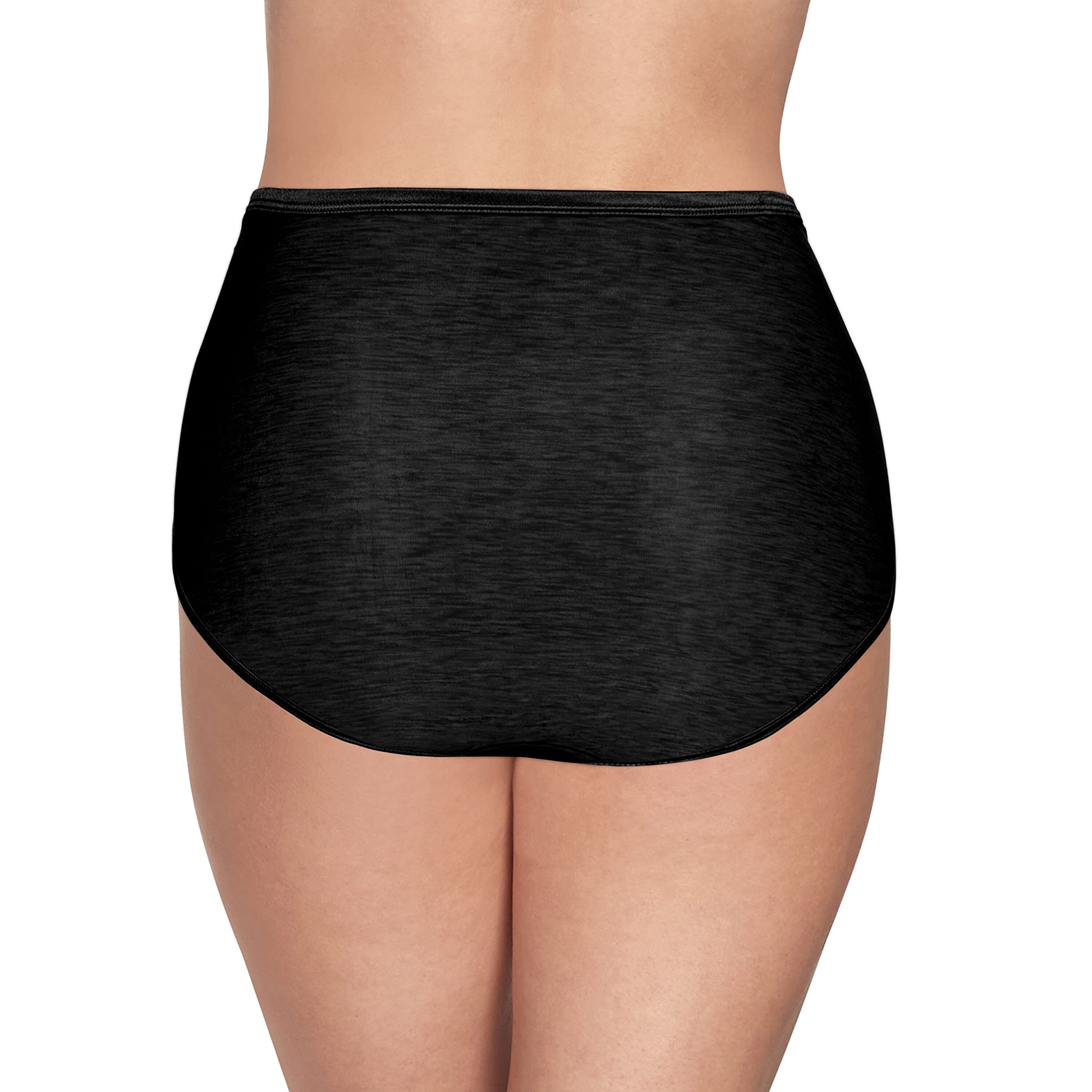 Vanity Fair Women's Illumination Brief Panties - Silky Stretch Underwear with Satin Trim | Comfortable & Sexy for Everyday Wear & Special Occasions