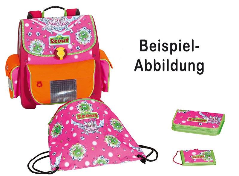 Scout Easy II Joy 4-Piece School Backpack Set for Kids - Durable Bookbag with Lunch Box & Pencil Case - Perfect for Elementary Students, Classroom & Daily Use