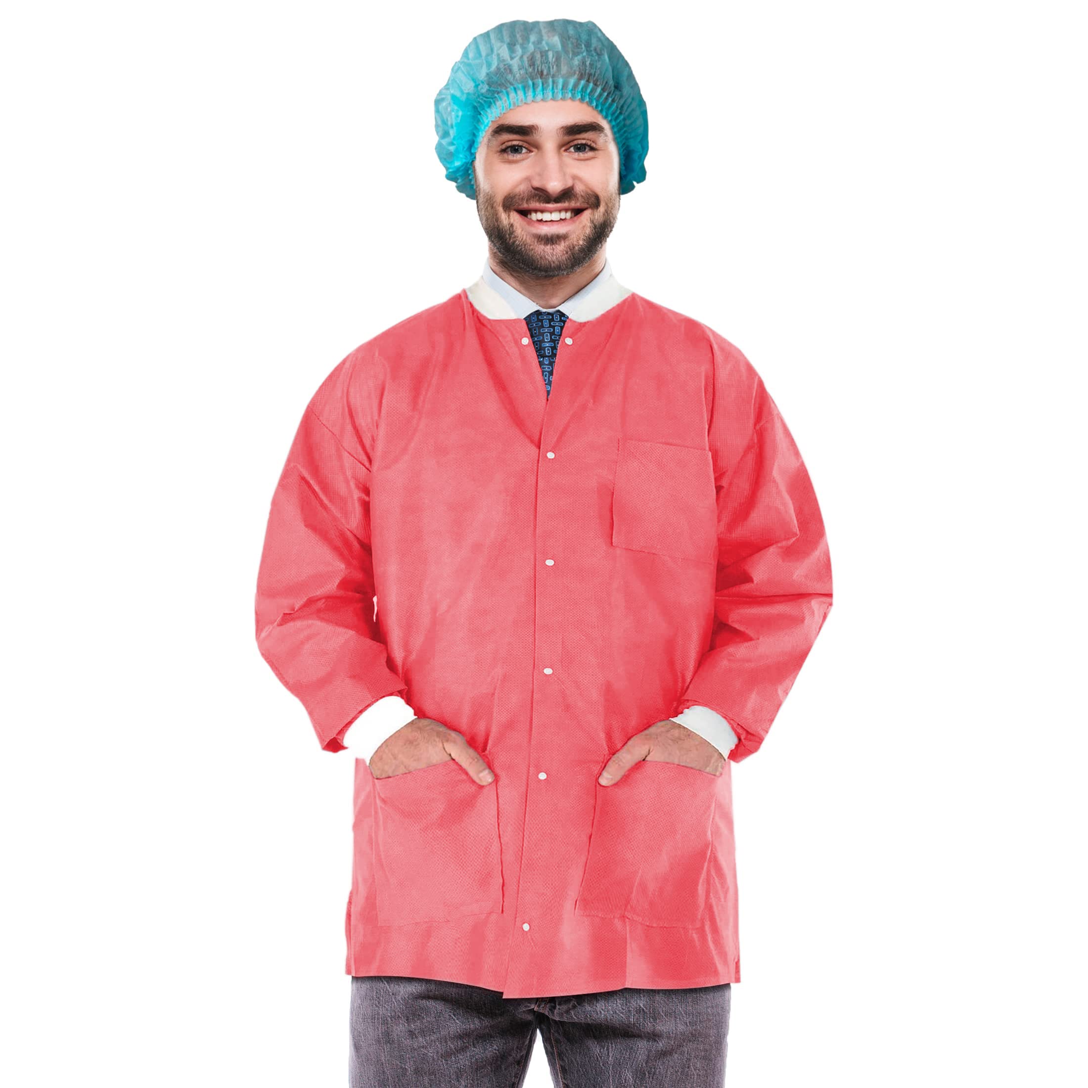 EZGOODZ Disposable Lab Coat - 32