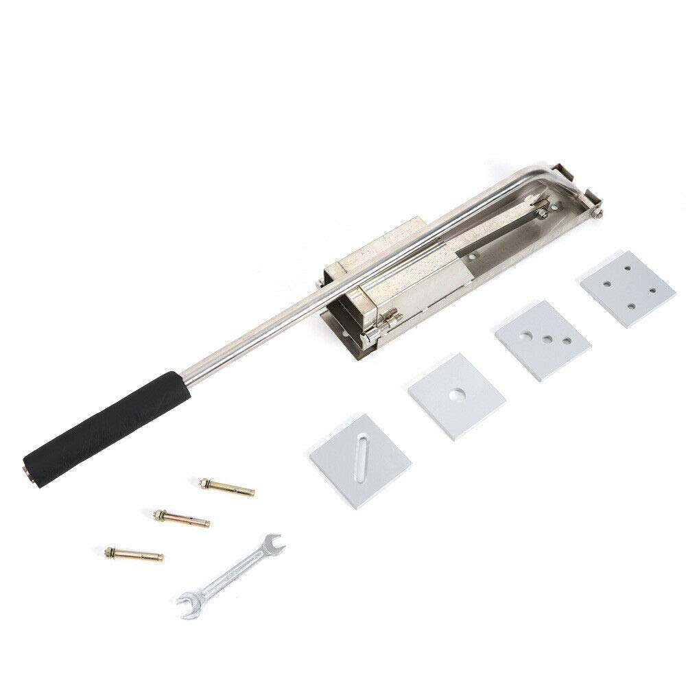 4-Layer Stainless Steel Polymer Clay Extruder - Soft Mud Tool for Pottery, Cake Decorating & Fondant Sculpture | Durable Craft Gun for DIY Art Projects (USA) | Perfect for Ceramic Artists, Bakers & Craft Enthusiasts