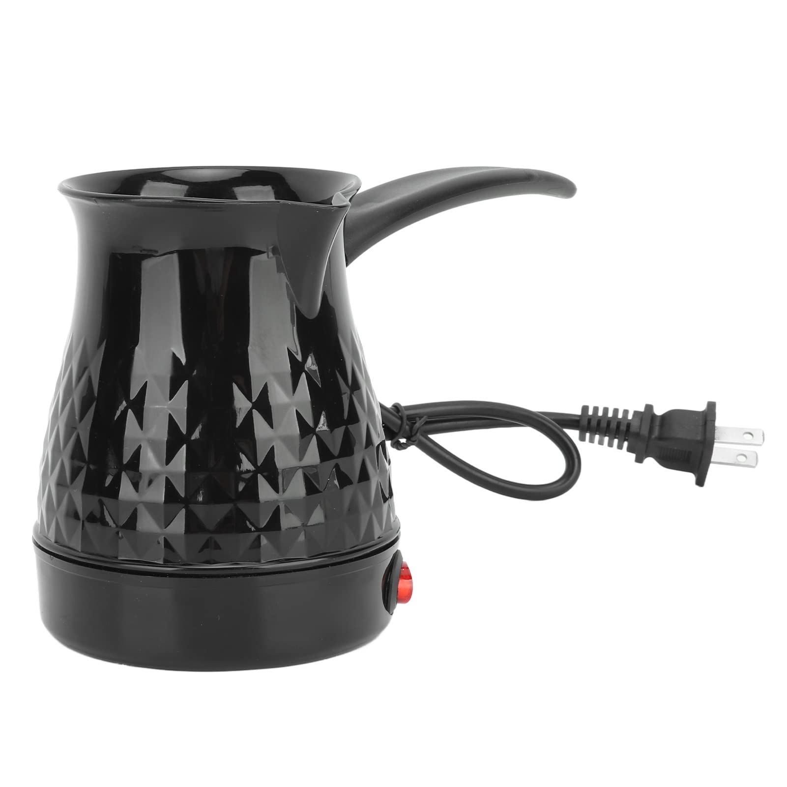 Ejoyous 600ml Electric Turkish Coffee Maker - Stainless Steel Pot with Removable Handle for Home & Travel - Fast Boiling for Coffee, Tea, Milk - Perfect for Camping, Office & Gifts