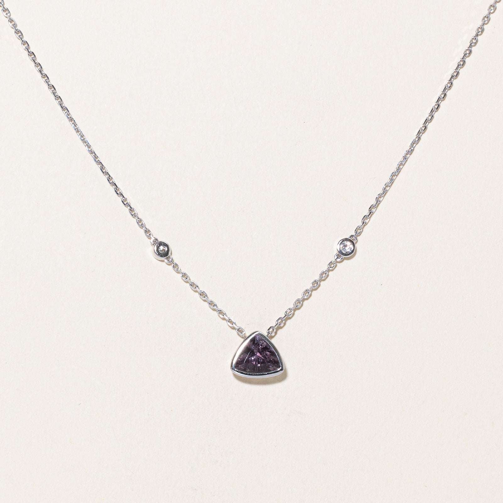 GIA Certified 1.14ct Color Changing Sapphire & 0.06ct Diamond Pendant Necklace - 14K Gold Jewelry for Women, Perfect Gift for Anniversary, Birthday & Valentine's Day