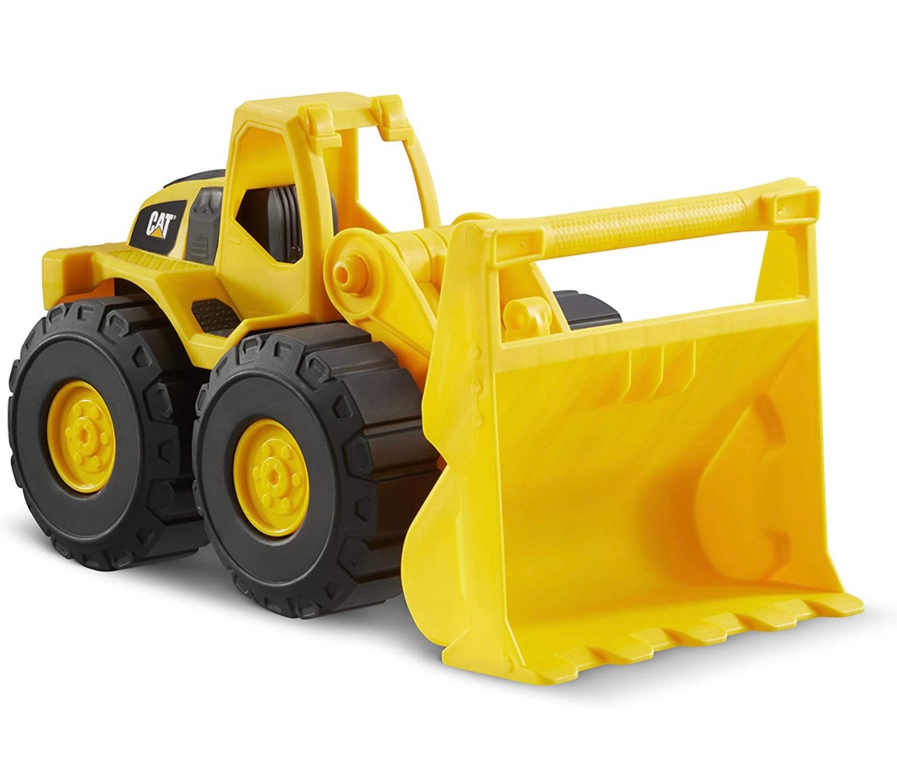 CAT Tough Rigs Wheel Loader Toy - Heavy Duty Construction Vehicle for Kids, 1:16 Scale Die-Cast Model with Realistic Features - Perfect for Playtime, Collecting & Construction-Themed Birthday Gifts