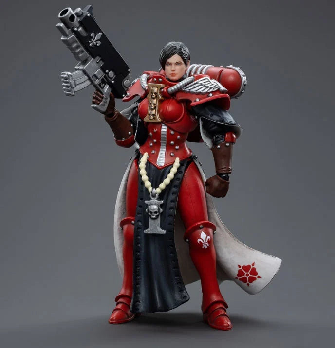 JOYTOY Warhammer 40K Adepta Sororitas Battle Sisters - Order of the Bloody Rose Sister Ignacia Action Figure | Collectible Miniature for Tabletop Gaming & Warhammer 40K Fans | Perfect for Display, Battle Scenes & Gift Giving