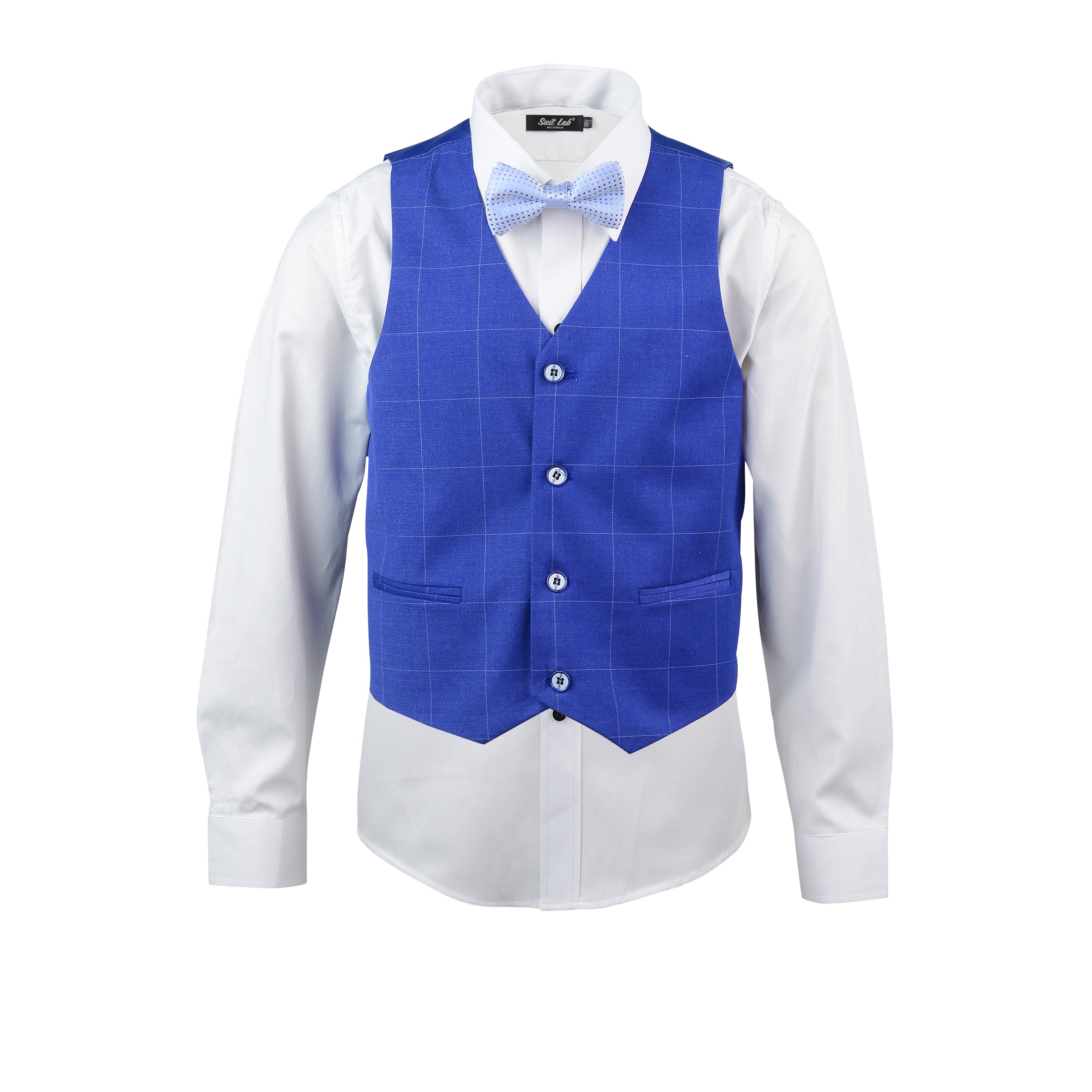 Boys Kingston Blue Vest - Lightweight & Stylish Kids' Sleeveless Jacket for School, Outdoor Play & Casual Wear