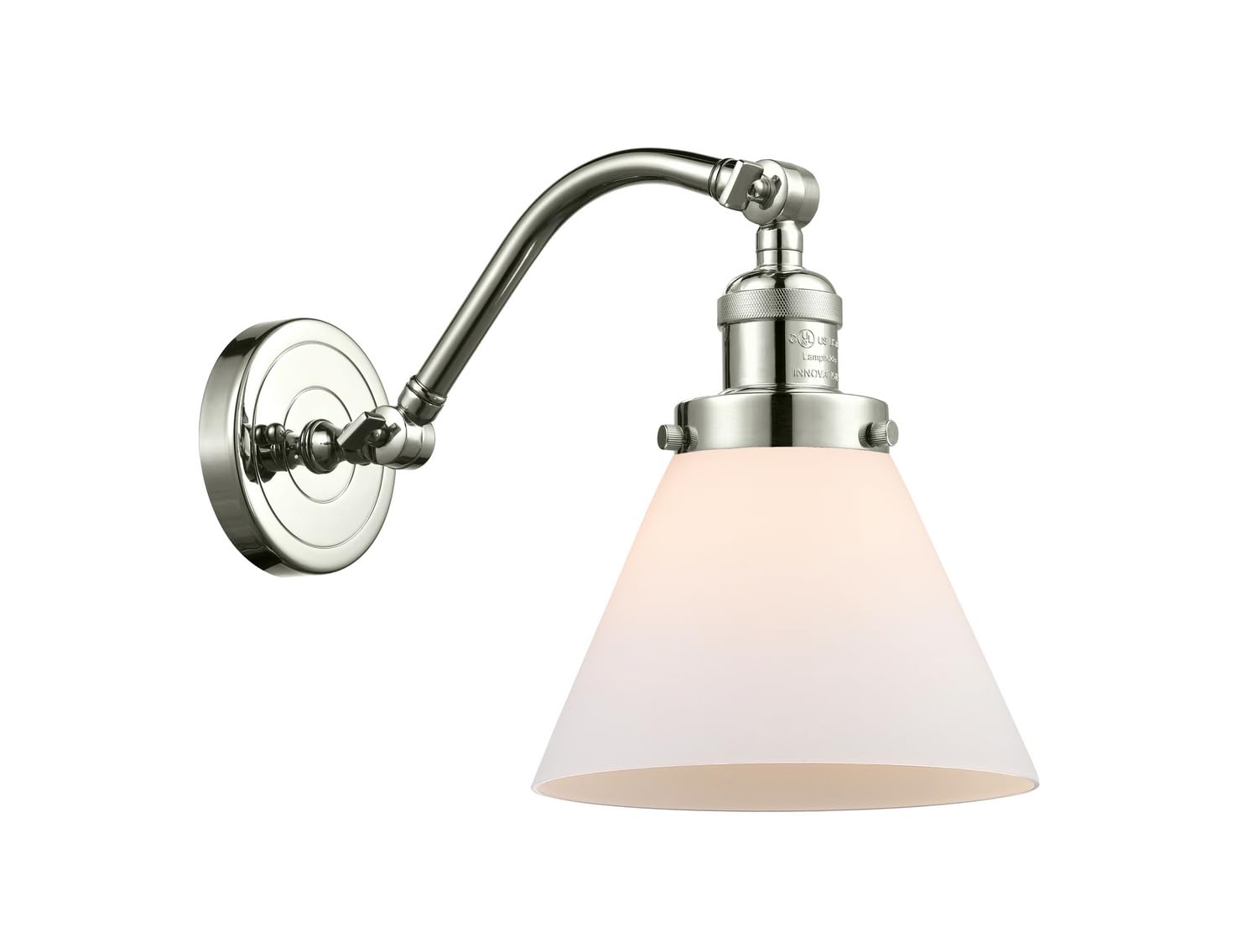 515-1W-PN-G41 LED Bare Bulb Light Cord Set - Polished Nickel Finish - Vintage Edison Style Pendant Lighting for Kitchen Island, Dining Room, Bar Counter & Cafe Decor