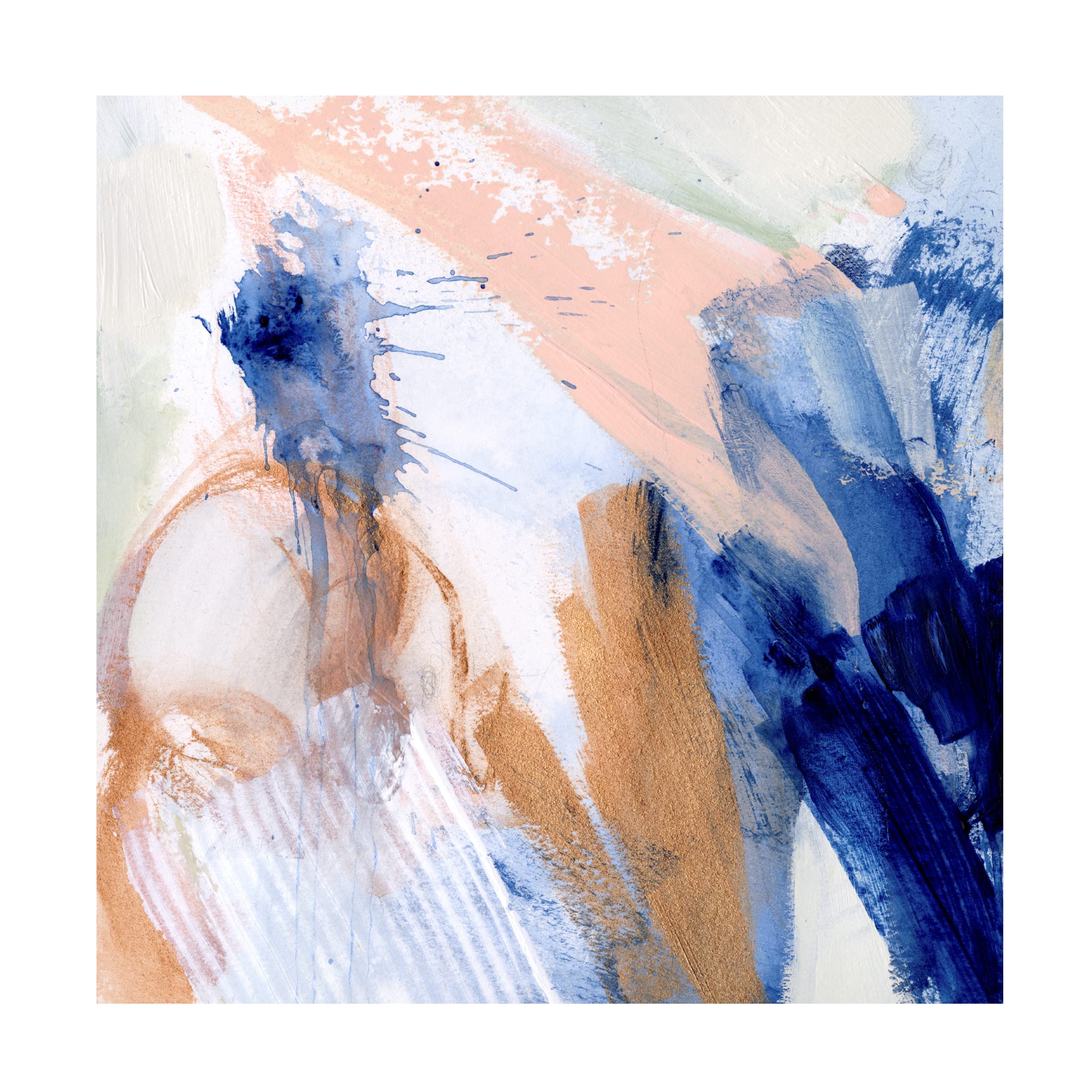 Victoria Borges 'Lanikai IV' Canvas Art Print - Tropical Beach Wall Decor for Living Room, Bedroom & Office | Trademark Fine Art Collection