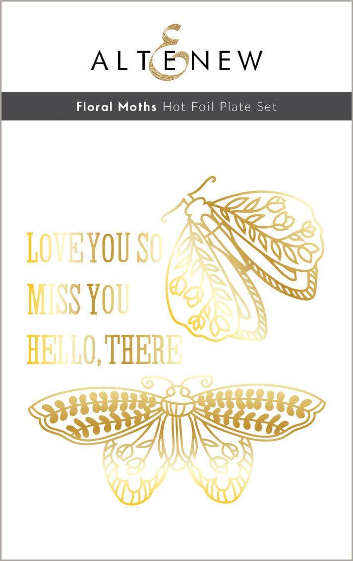 Floral Moths Decor - Elegant Butterfly Wall Art for Home & Garden Decorations | Perfect for Living Room, Bedroom, Nursery & Outdoor Spaces