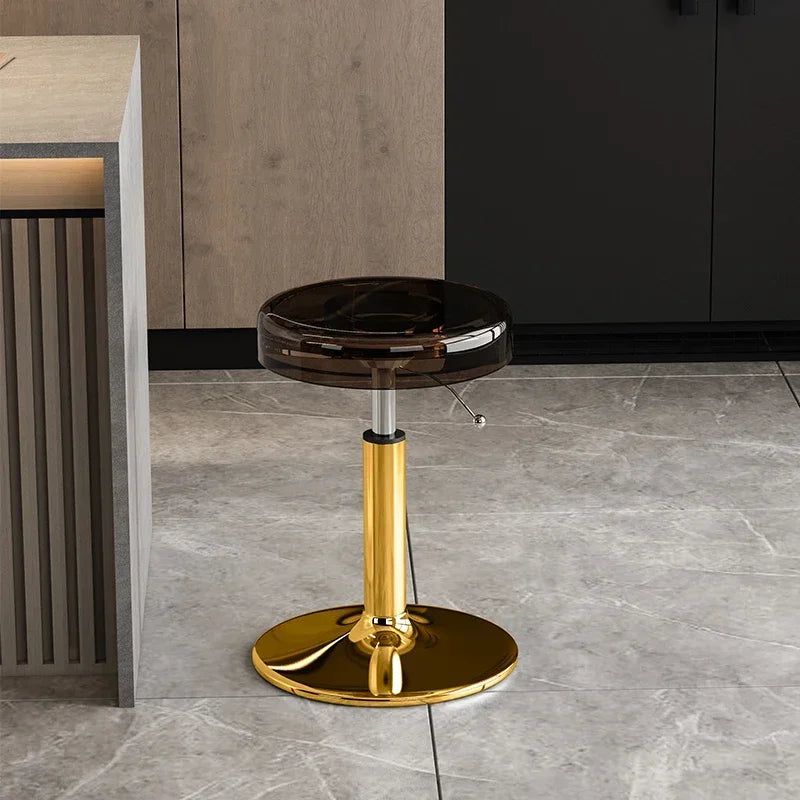 Premium Acrylic Kitchen Island Bar Stool - Modern High-End Counter Stool for Dining & Entertaining - Perfect for Home, Restaurant & Cafe Use