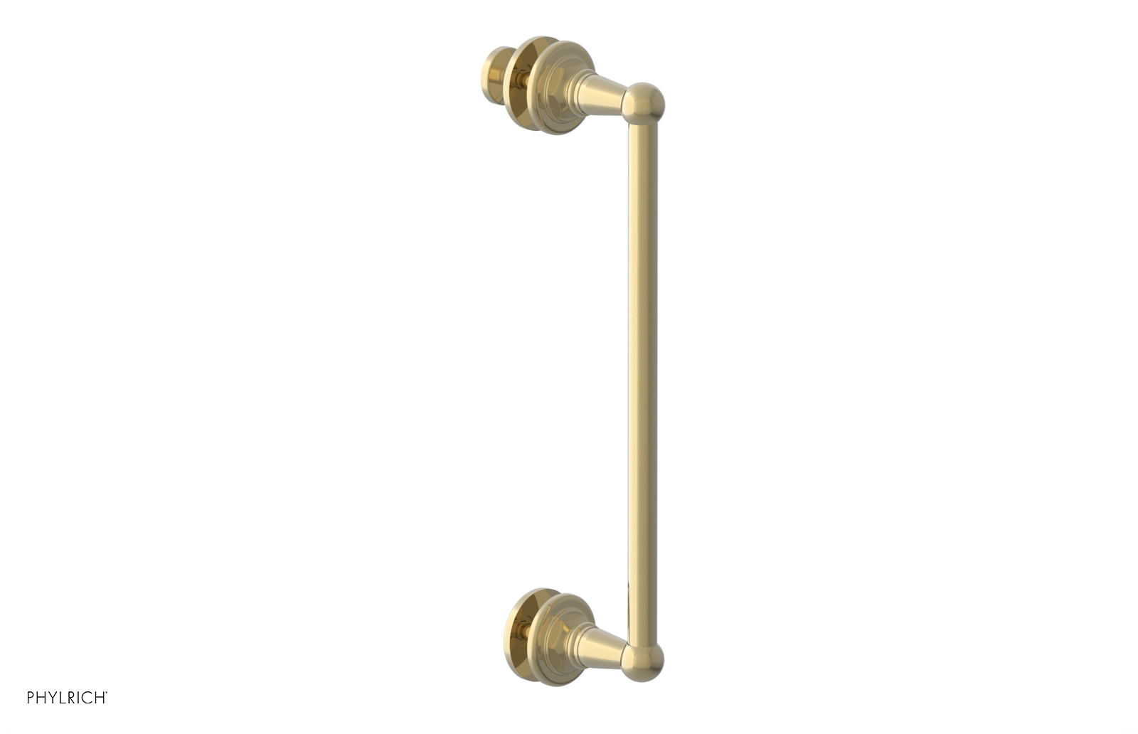Jamestown 12 Single Sided Shower Pull 165 92 12 - Premium Bathroom Hardware for Easy Shower Door Operation