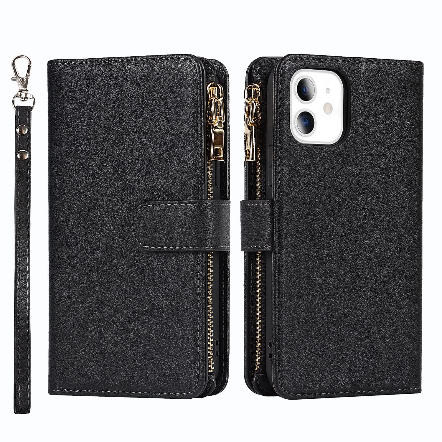 Premium Leather Wallet Case for iPhone 11 (6.1