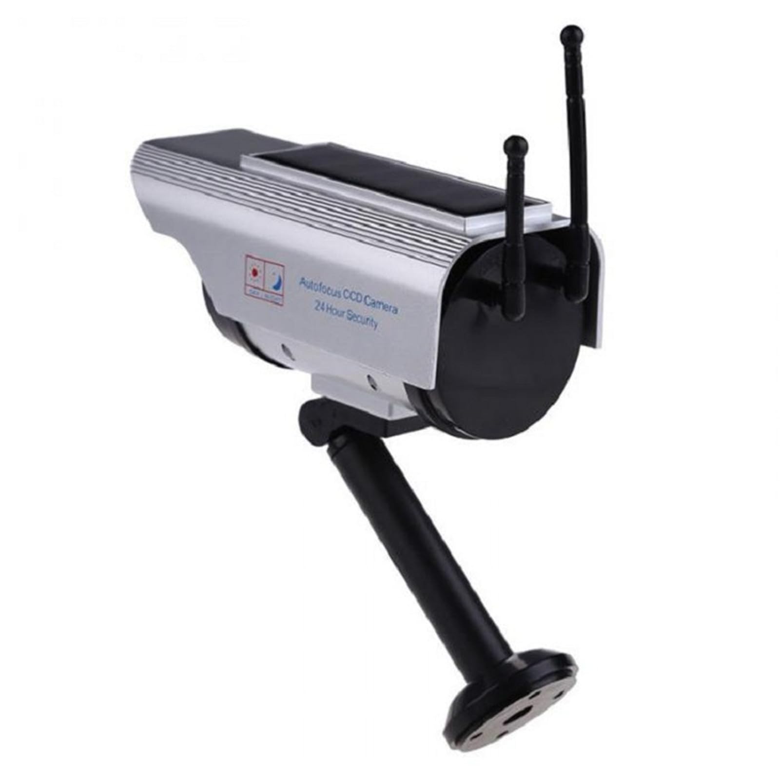 Fake Security Camera with LED Blinking Light - Dummy CCTV Surveillance Camera for Home & Business - Deter Burglars for Indoor/Outdoor Use