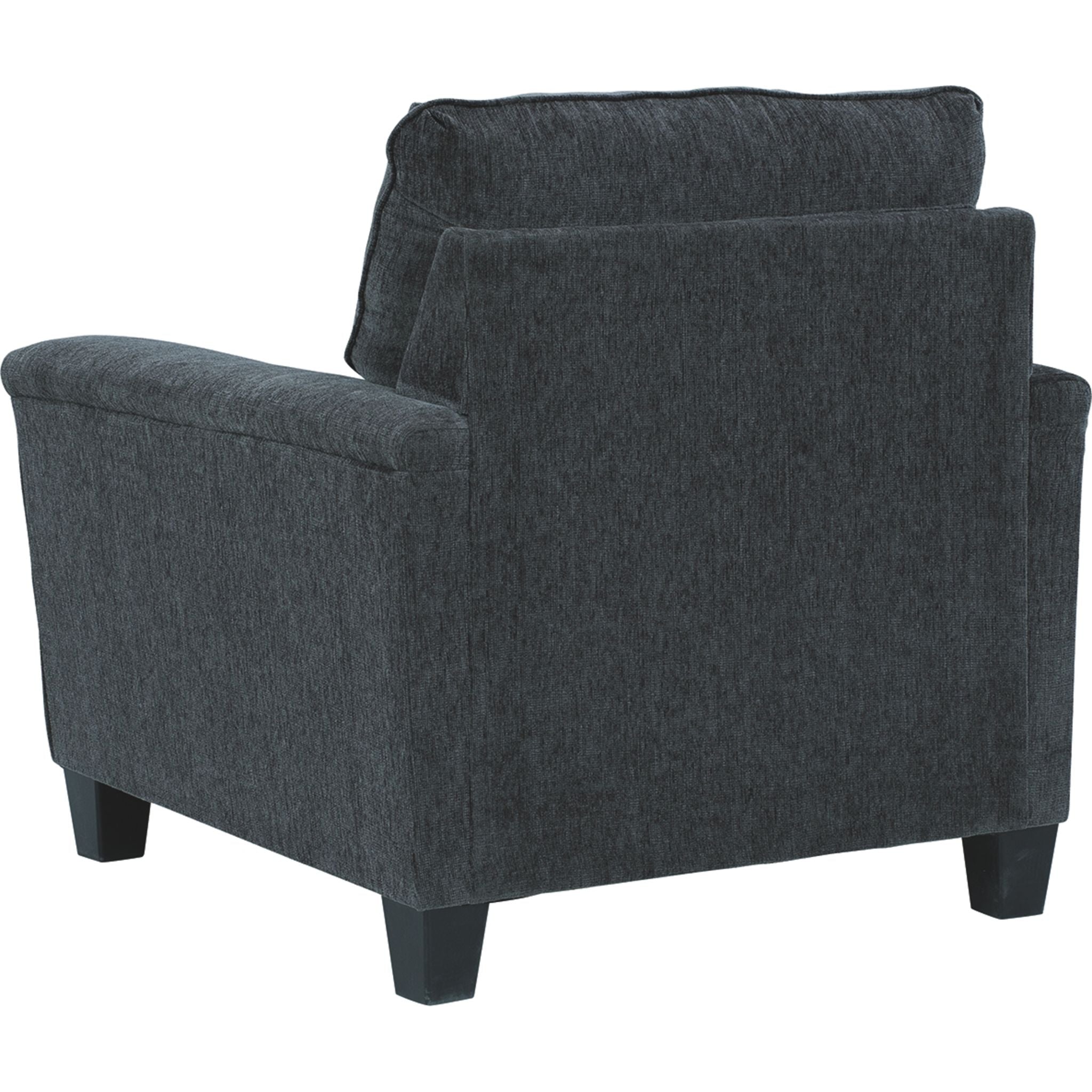 Abinger Chair Smoke - Modern Accent Chair with Comfortable Cushioning for Living Room, Bedroom, or Office