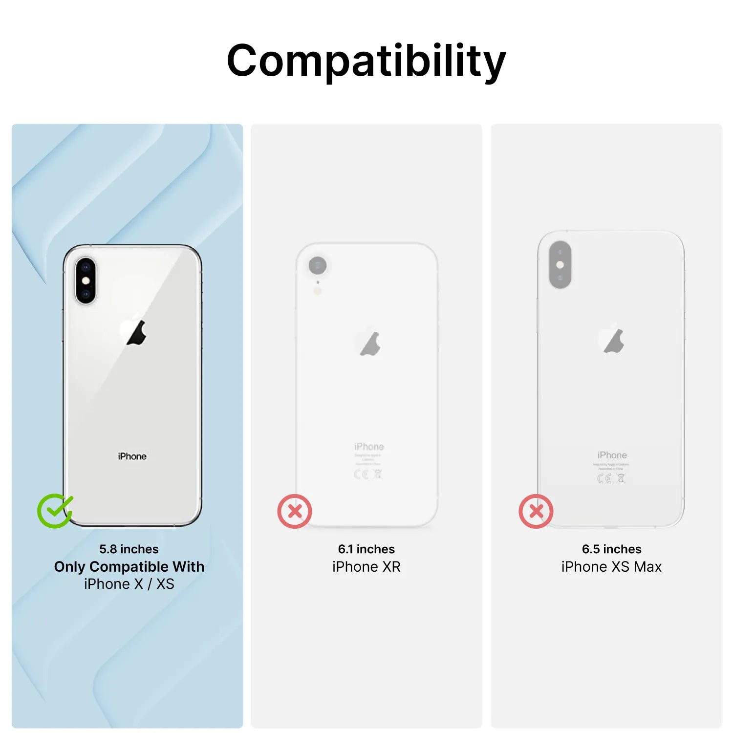 iPhone X / Xs Shockproof Case - Durable Impact Protection Cover for iPhone X & Xs - Perfect for Outdoor, Sports & Daily Use