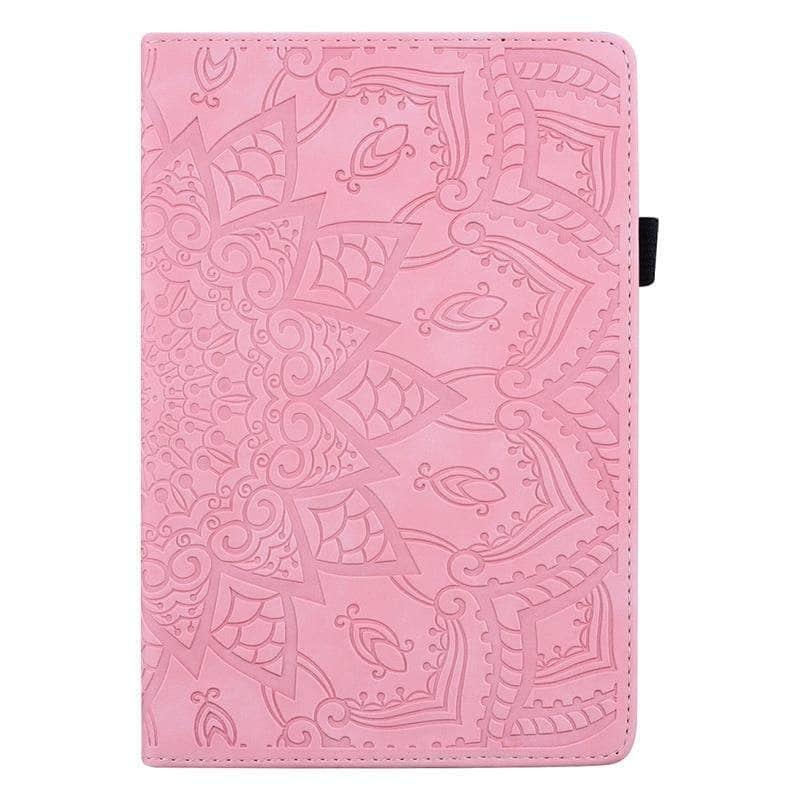 iPad Air 4 (2020) 10.9-inch Classic Flower Leather Case - Slim Protective Cover for Work, School & Travel