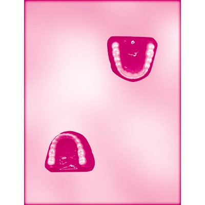 False Teeth Candy Mold 90-9654 - Halloween Party Supplies, DIY Dentist-Themed Desserts & Funny Edible Gag Gifts for Adults